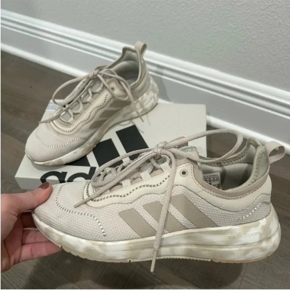 Adidas Light Tan athletic Shoes - Picture 4 of 11